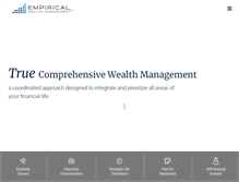 Tablet Screenshot of empirical.net
